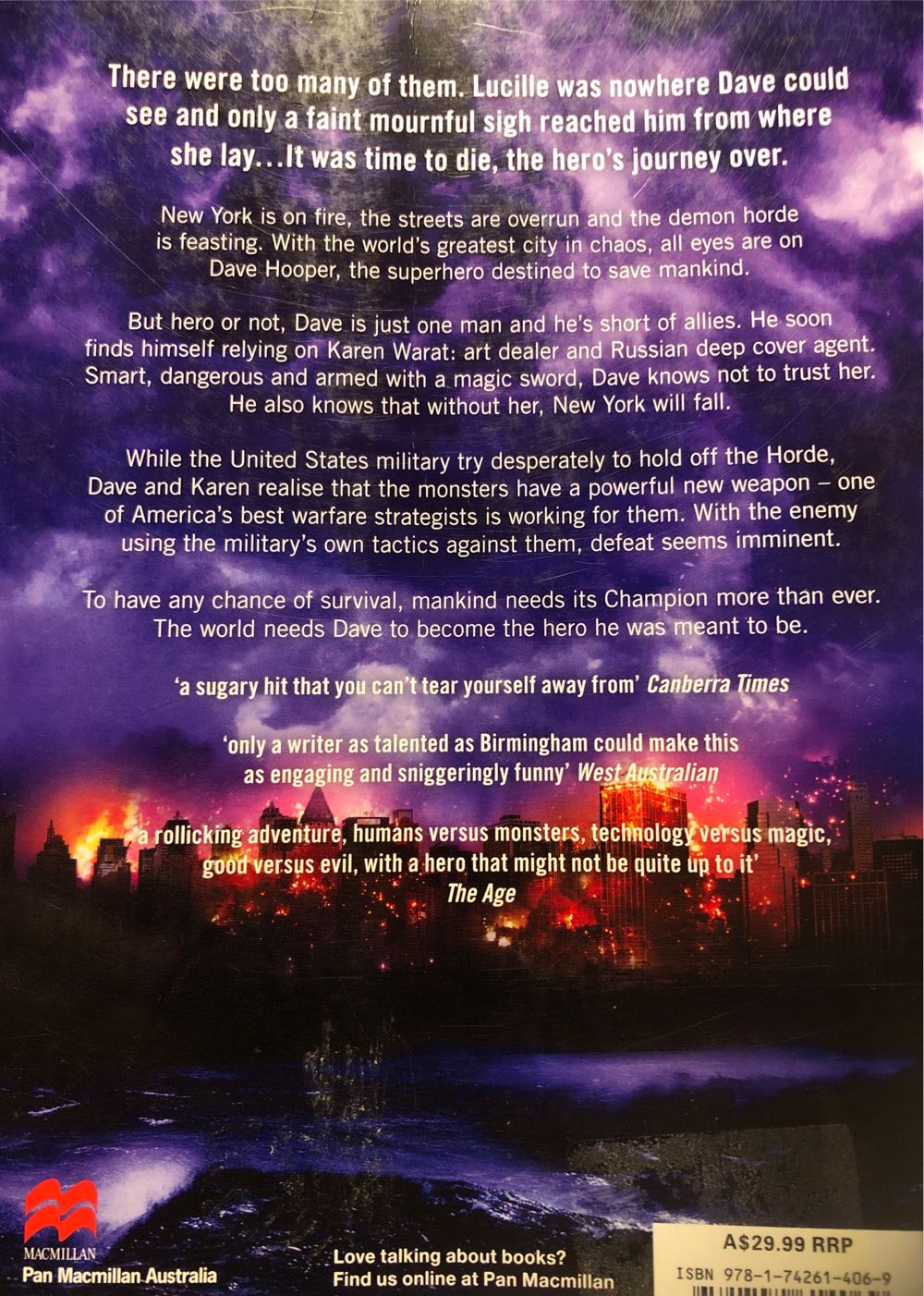 Ascendance - John Birmingham (Macmillan) book collectible [Barcode 9781742614069] - Main Image 2