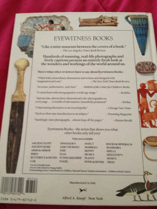 Ancient Egypt - George Hart (Knopf Books for Young Readers - Hardcover) book collectible [Barcode 9780679807421] - Main Image 2