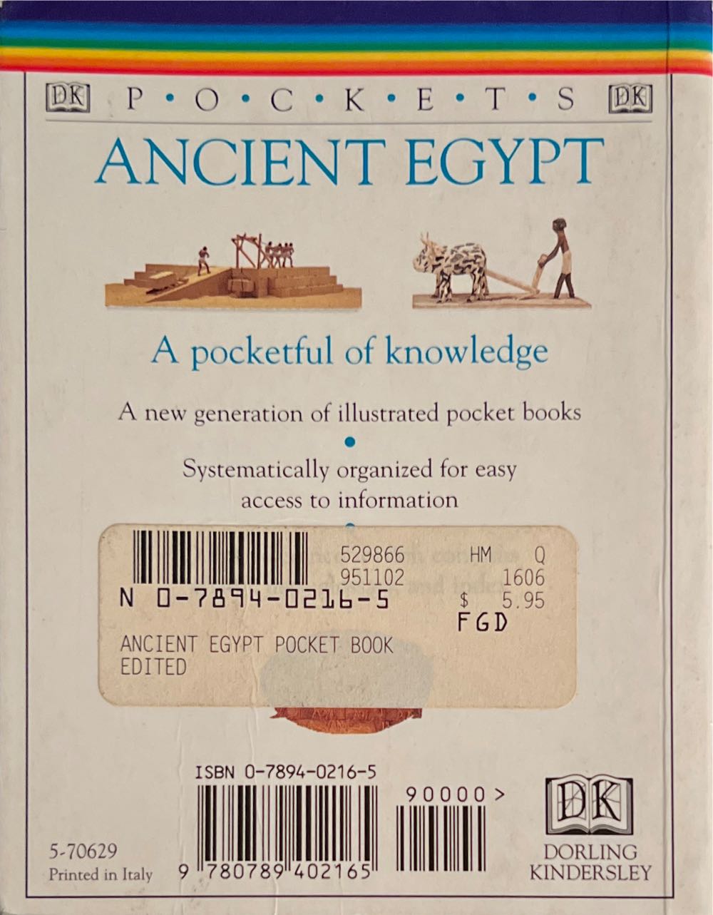 Ancient Egypt - DK Publishing (DK Children - Paperback) book collectible [Barcode 9780789402165] - Main Image 2