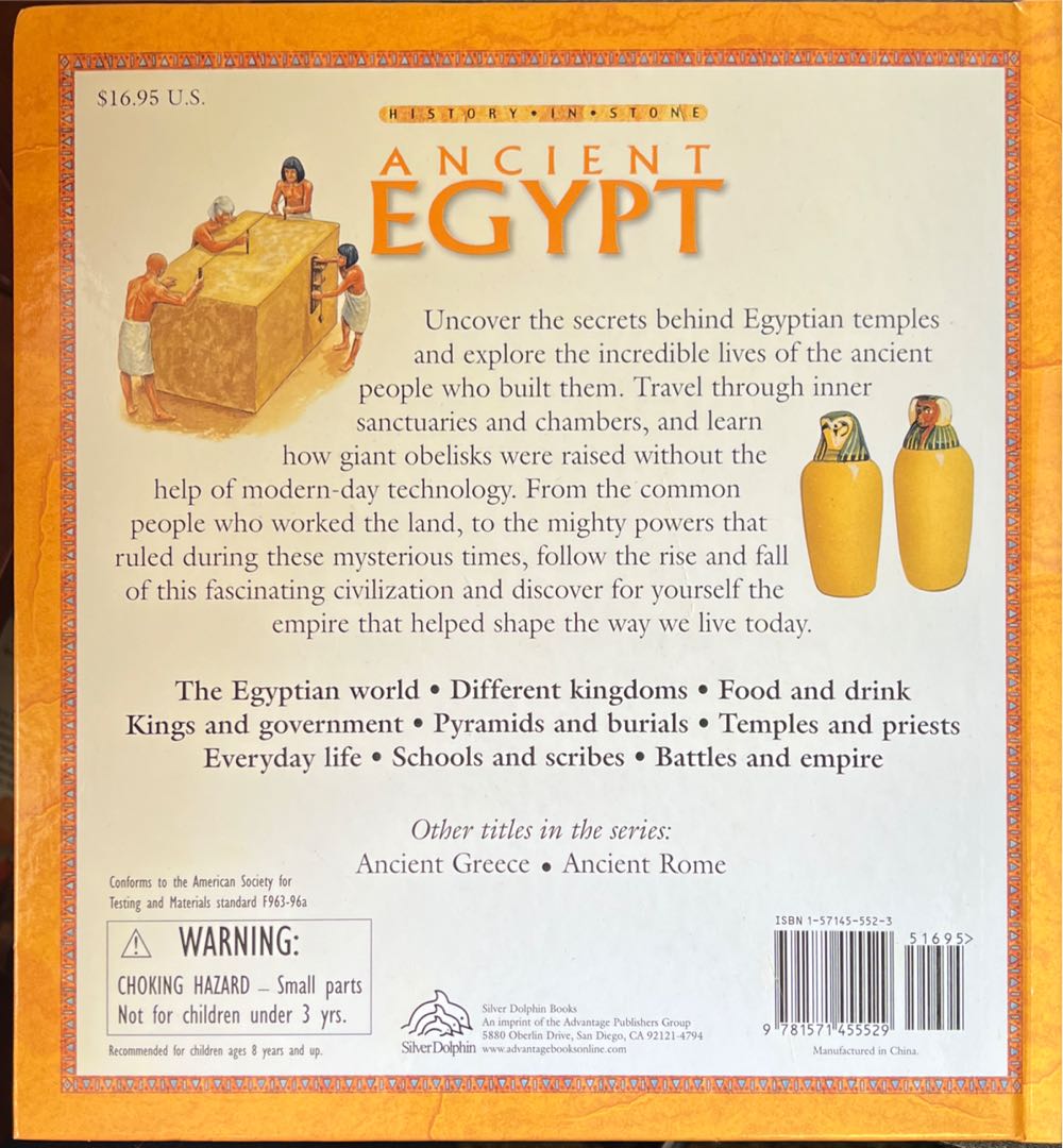 Ancient Egypt - Andrew Langley (Silver Dolphin - Hardcover) book collectible [Barcode 9781571455529] - Main Image 2