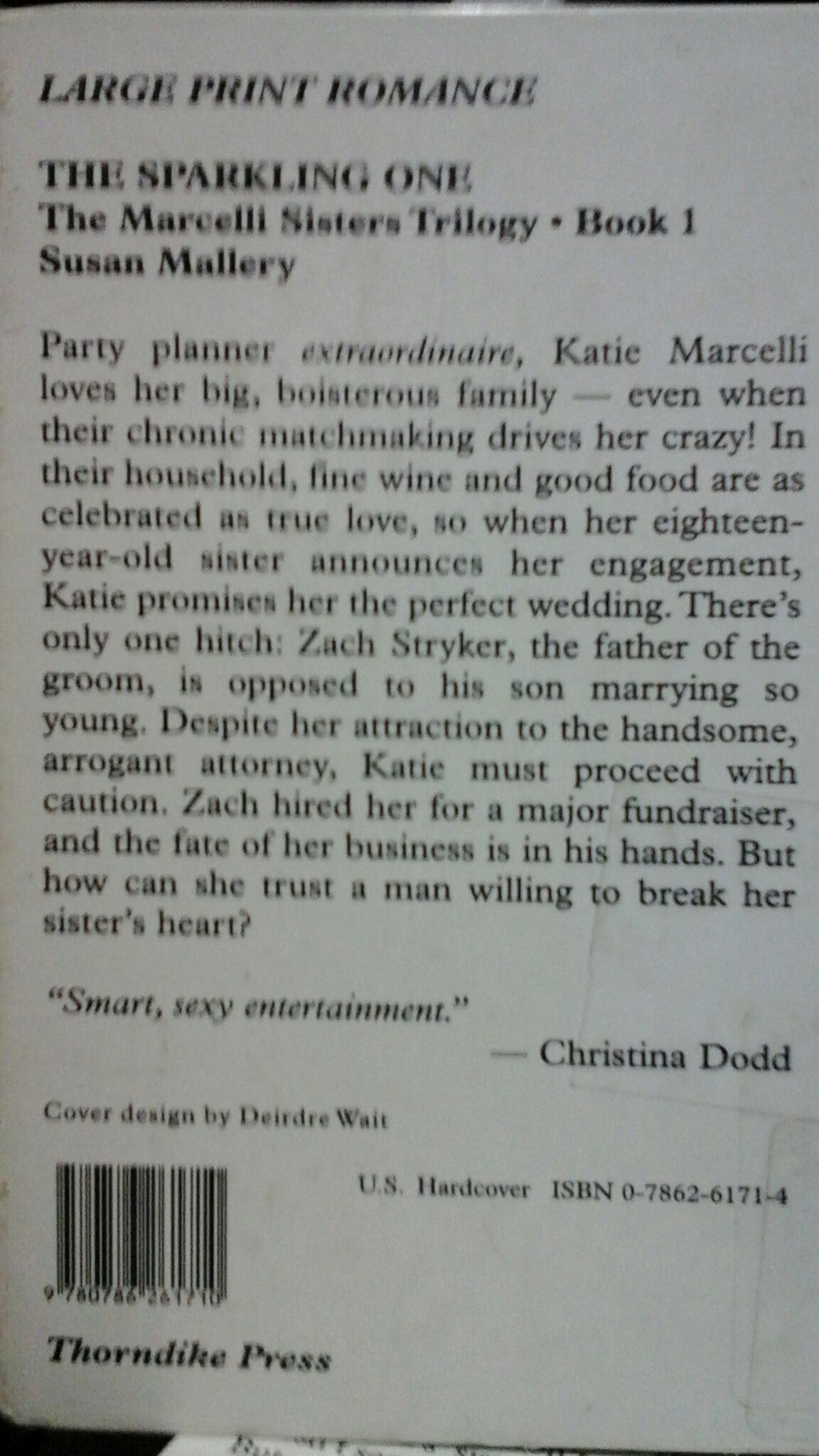 The Sparkling One  book collectible [Barcode 9780786261710] - Main Image 2