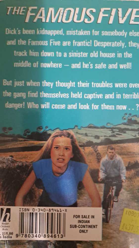 Five Get Into Trouble - Enid Blyton (Hodder’s Children’s Books - Paperback) book collectible [Barcode 9780340894613] - Main Image 2