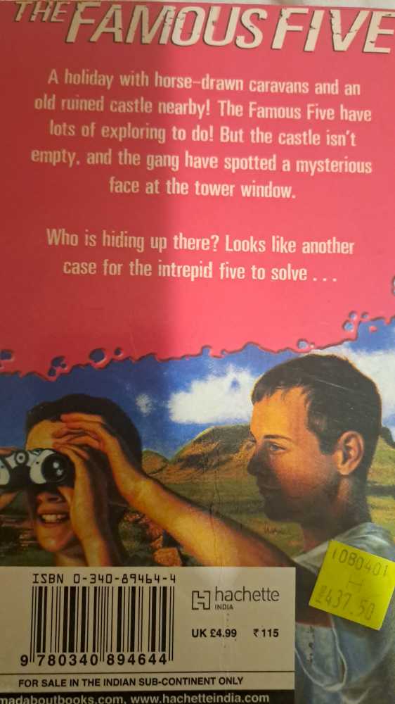 Five Have A Wonderful Time - Enid Blyton (Hodder’s Children’s Books - Paperback) book collectible [Barcode 9780340894644] - Main Image 2