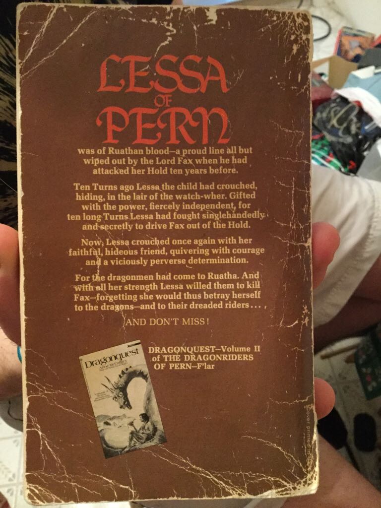 Dragonflight - Anne McCaffrey (Del Rey - Paperback) book collectible [Barcode 9780345284266] - Main Image 2