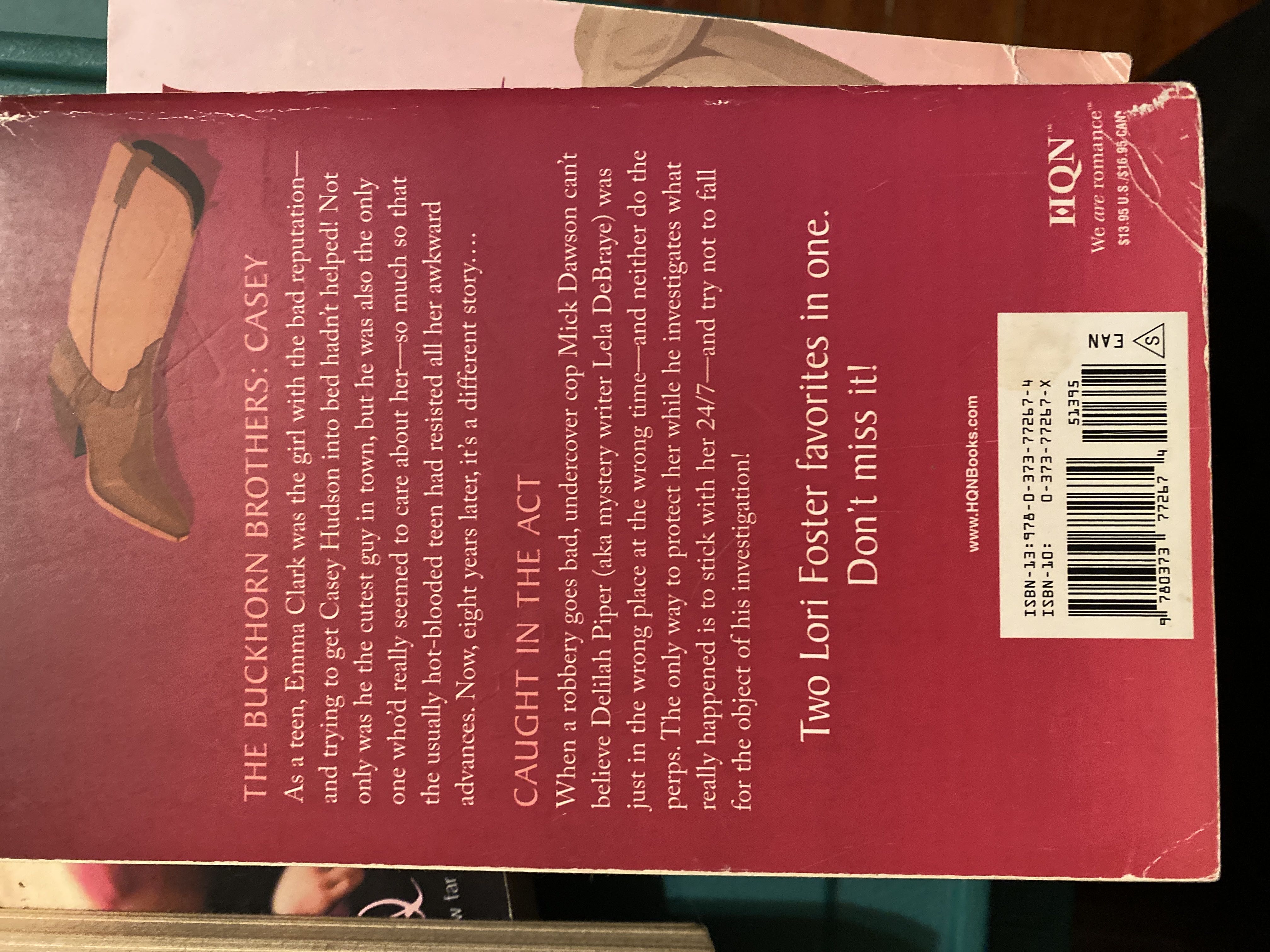 Enticing [pb] - Lori Foster (HQN Books - Trade Paperback) book collectible [Barcode 9780373772674] - Main Image 2