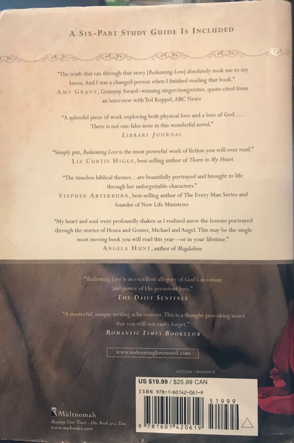 Redeeming Love - Francine Rivers (- Hardcover) book collectible [Barcode 9781601420619] - Main Image 2