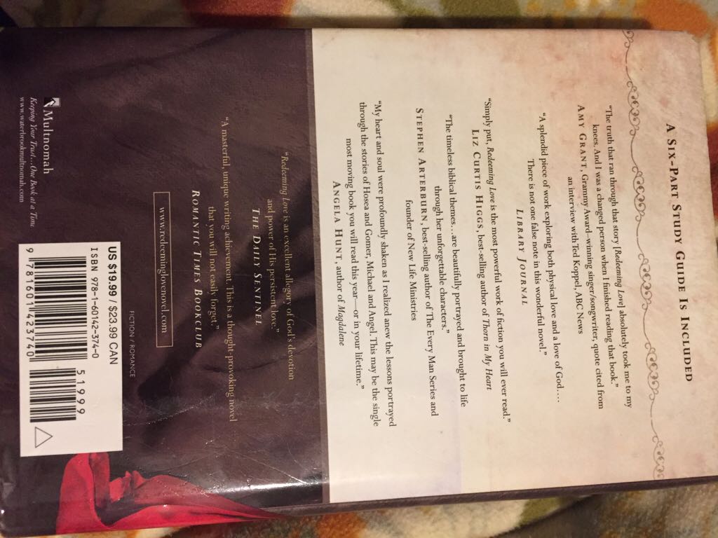 Redeeming Love - Francine Rivers book collectible [Barcode 9781601423740] - Main Image 2