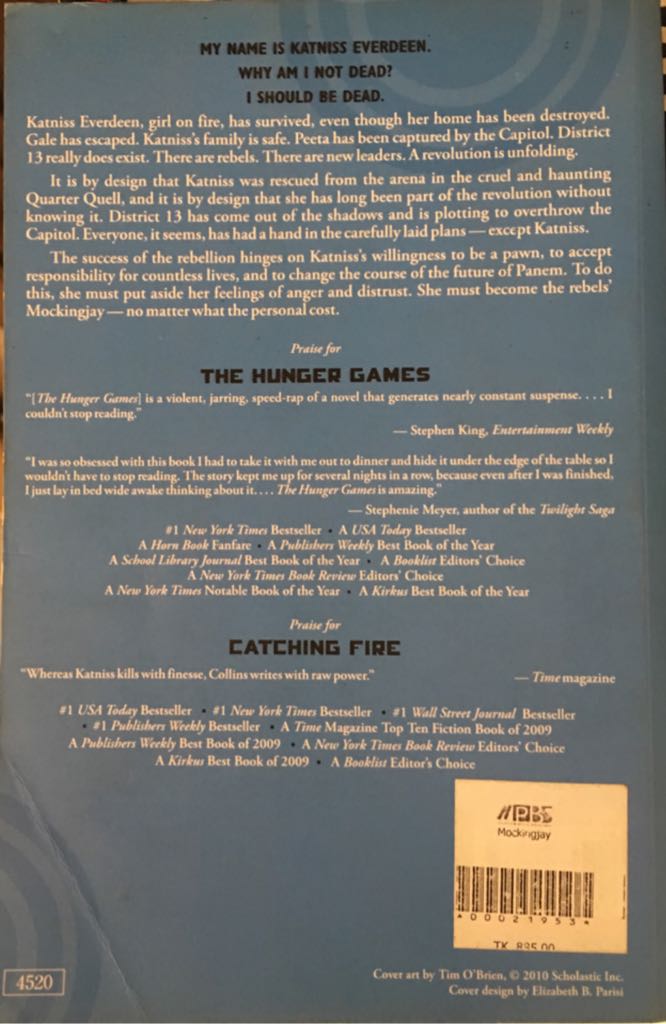 Mockingjay - Suzanne Collins (Scholastic India - Trade Paperback) book collectible - Main Image 2