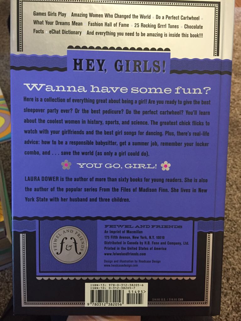 For Girls Only - Laura Dower book collectible [Barcode 9780312382056] - Main Image 2