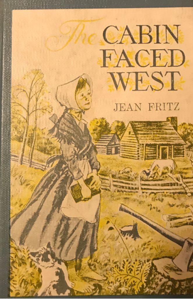The Cabin Faced West - Jean Fritz book collectible - Main Image 1