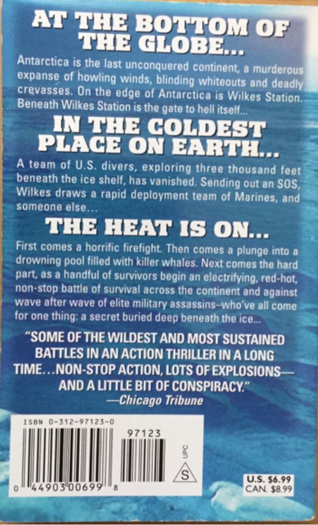 Ice Station - Matthew Reilly (St. Martin’s Paperbacks - Paperback) book collectible - Main Image 2