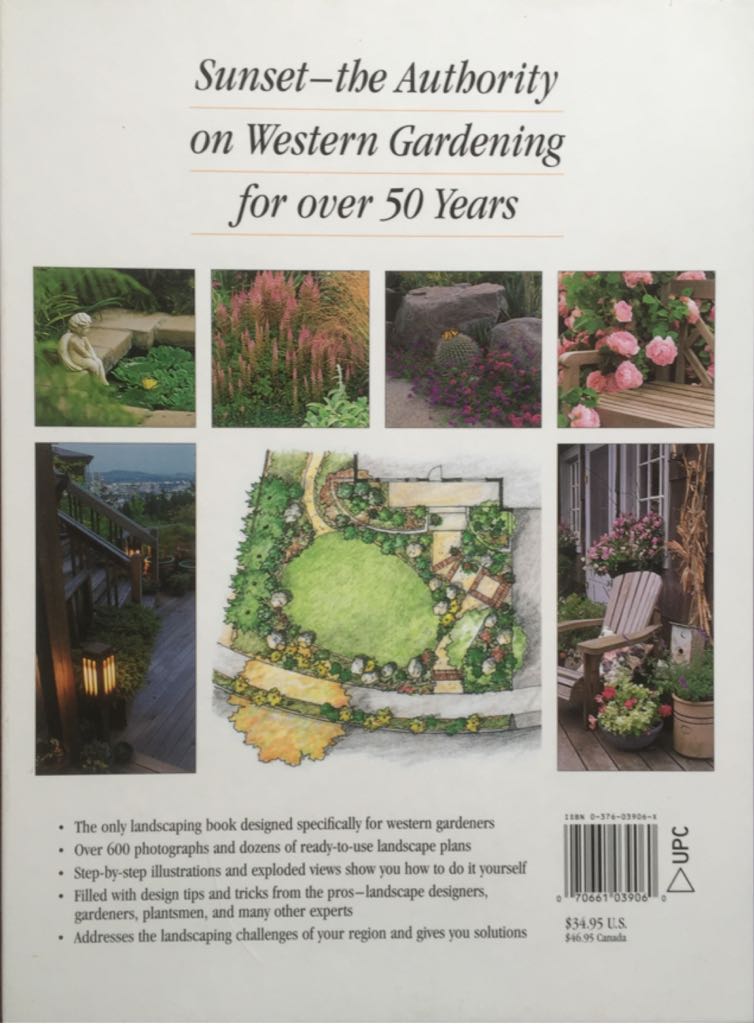 Sunset Western Landscaping - Sunset (Hardcover) book collectible - Main Image 2