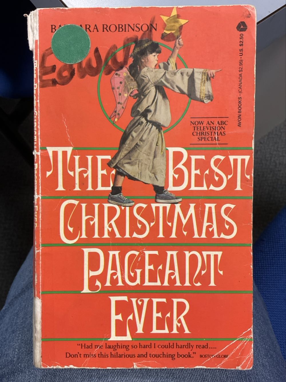 The Best Chritmas Pageant Ever - Barbara Robinson (Harper Collins - Paperback) book collectible [Barcode 9780590162432] - Main Image 3