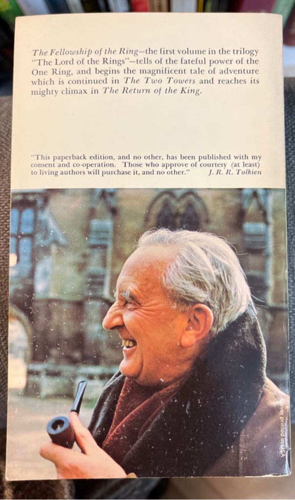 The Fellowship of the Ring - J. R. R. Tolkien (Ballantine Books - Paperback) book collectible [Barcode 9780345235091] - Main Image 2