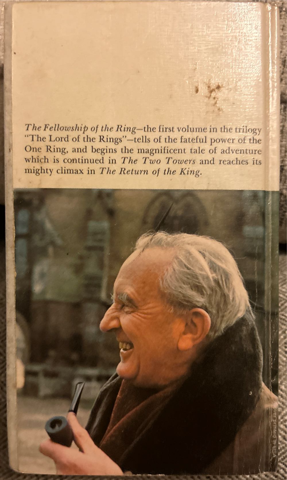 The Fellowship of the Ring - J. R. R. Tolkien (Ballantine Books - Paperback) book collectible [Barcode 9780345235091] - Main Image 3
