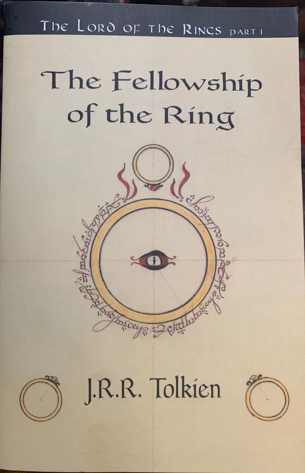 The Lord Of The Rings Part I: The Fellowship of the Ring - J. R. R. Tolkien (Boston : Houghton Mifflin Company - Hardcover) book collectible [Barcode 9780965307758] - Main Image 2