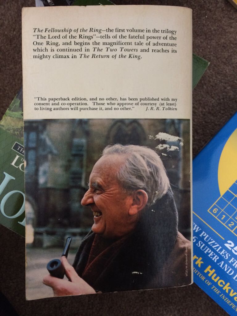 The Fellowship of the Ring - J R R Tolkien book collectible - Main Image 2