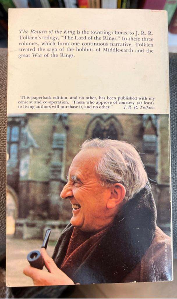 The Return of the King - J. R. R. Tolkien (Ballantine Books - Paperback) book collectible [Barcode 9780345235114] - Main Image 2