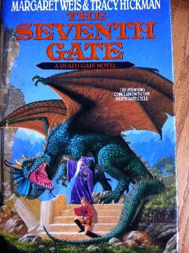 A Death Gate Novel: Book 7: The Seventh Gate - Margaret Weis (Spectra Books - Hardcover) book collectible [Barcode 9780553096477] - Main Image 1