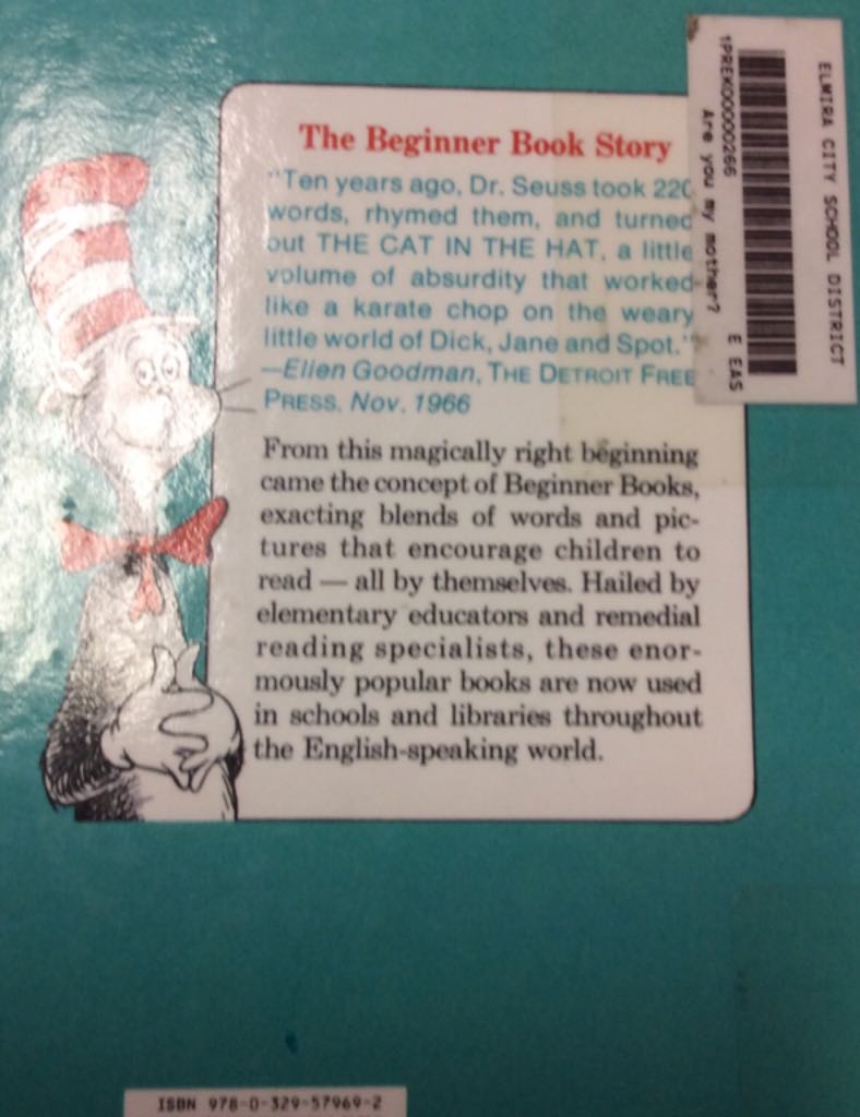 Are You My Mother?  book collectible [Barcode 9780329579692] - Main Image 2