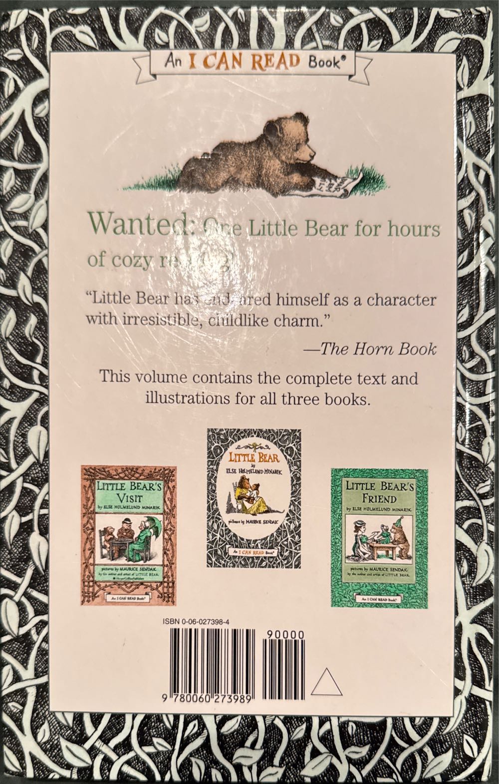 The Little Bear Treasury - Else Holmelund Minarik (- Hardcover) book collectible [Barcode 9780060273989] - Main Image 2