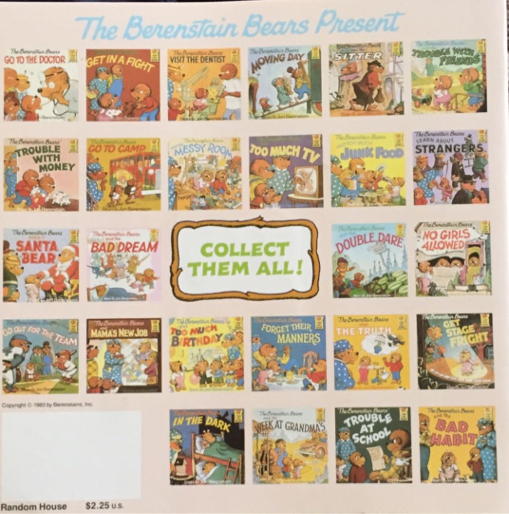 The Berenstain Bears And The Messy Room* - Jan and Stan Berenstain (- Paperback) book collectible [Barcode 9780394888927] - Main Image 2