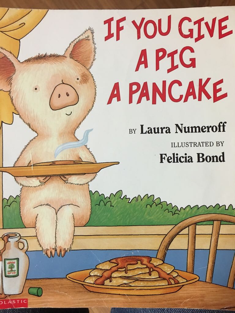 If You Give A Pig A Pancake - Laura Numeroff book collectible - Main Image 1