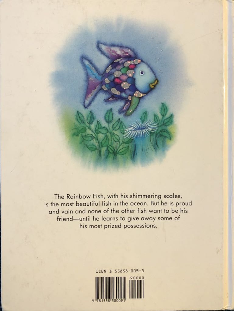 The Rainbow Fish - Marcus Pfister (- Hardcover) book collectible [Barcode 1558580093] - Main Image 2