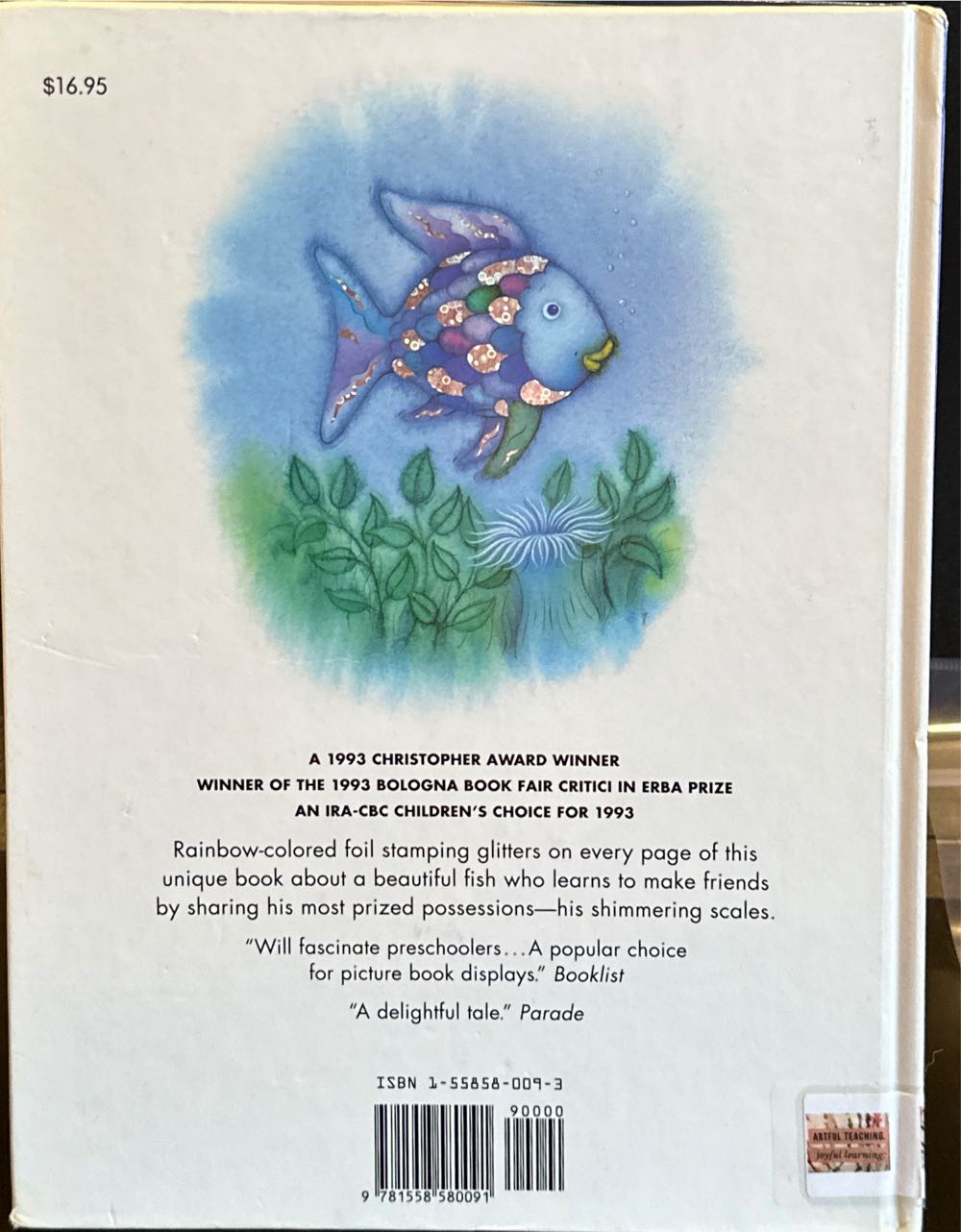 The Rainbow Fish - Marcus Pfister (North-south Books - Hardcover) book collectible [Barcode 9781558580091] - Main Image 3