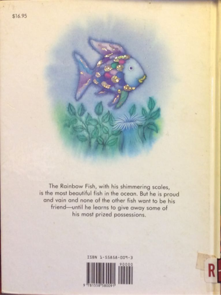 The Rainbow Fish - Marcus Pfister (North-south Books - Hardcover) book collectible [Barcode 9781558580107] - Main Image 2