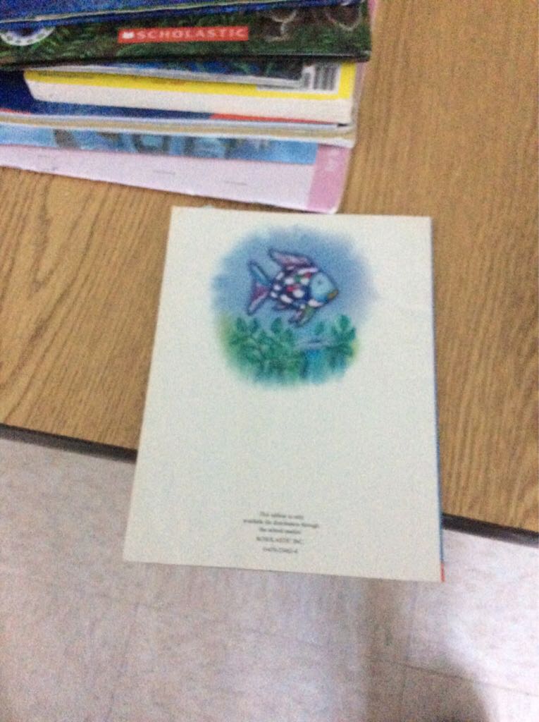 The Rainbow Fish  book collectible - Main Image 2