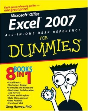 Excel 2007 For Dummies - Greg Harvey book collectible [Barcode 0470037385] - Main Image 1