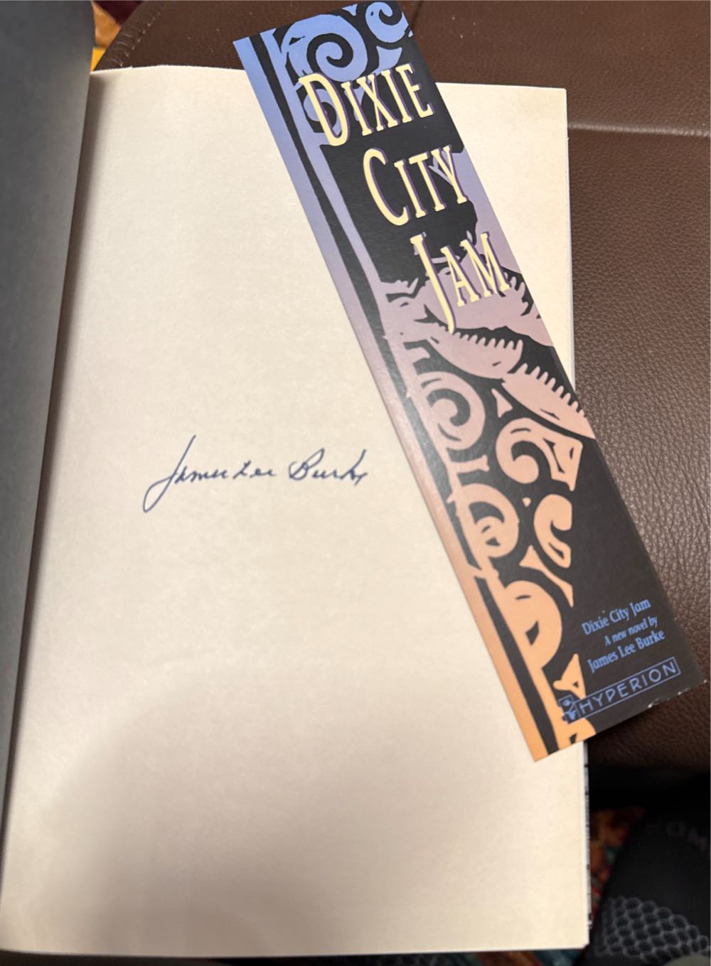 Dixie City Jam - James Lee Burke (Hyperion - Hardcover) book collectible [Barcode 9780786860197] - Main Image 3