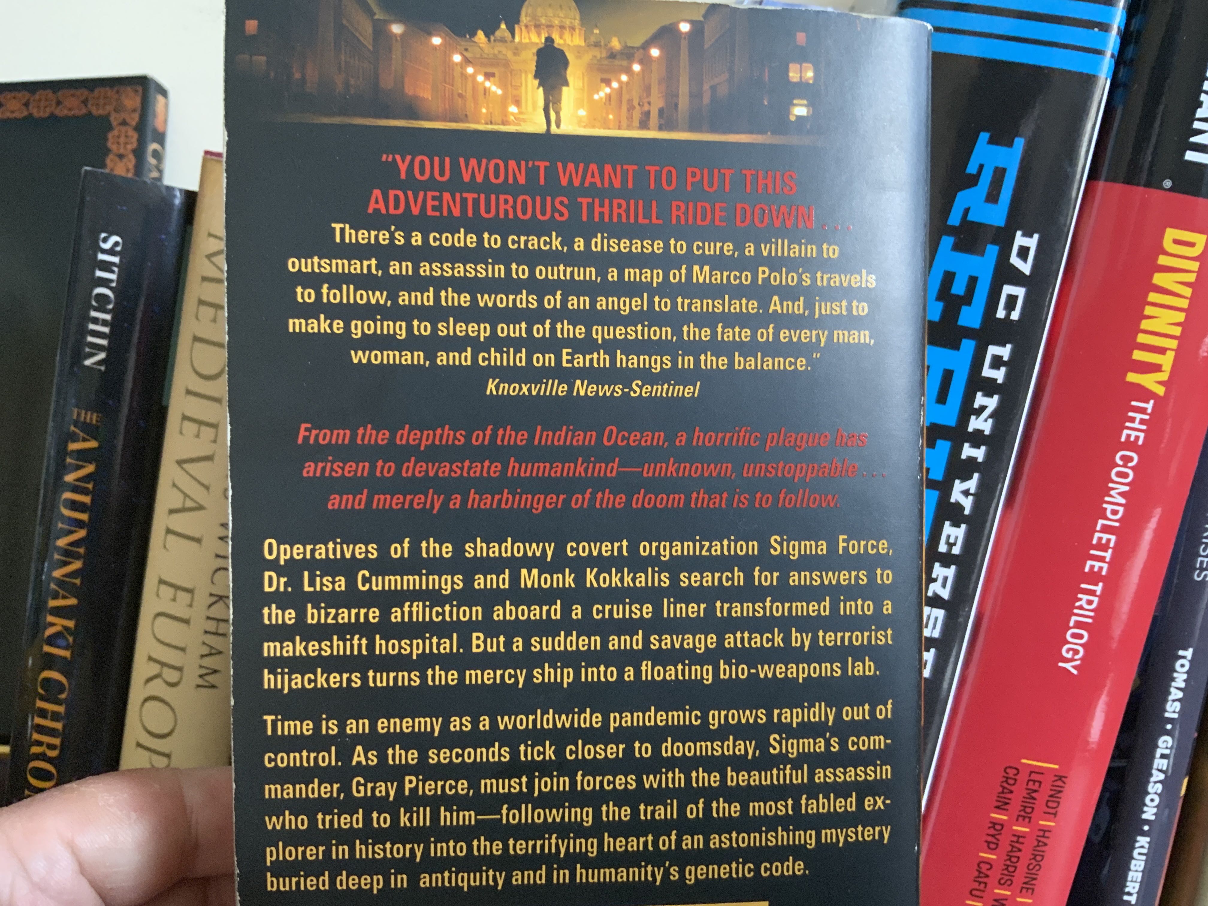 The Judas Strain - James Rollins (Harper - Paperback) book collectible [Barcode 9780060765385] - Main Image 2