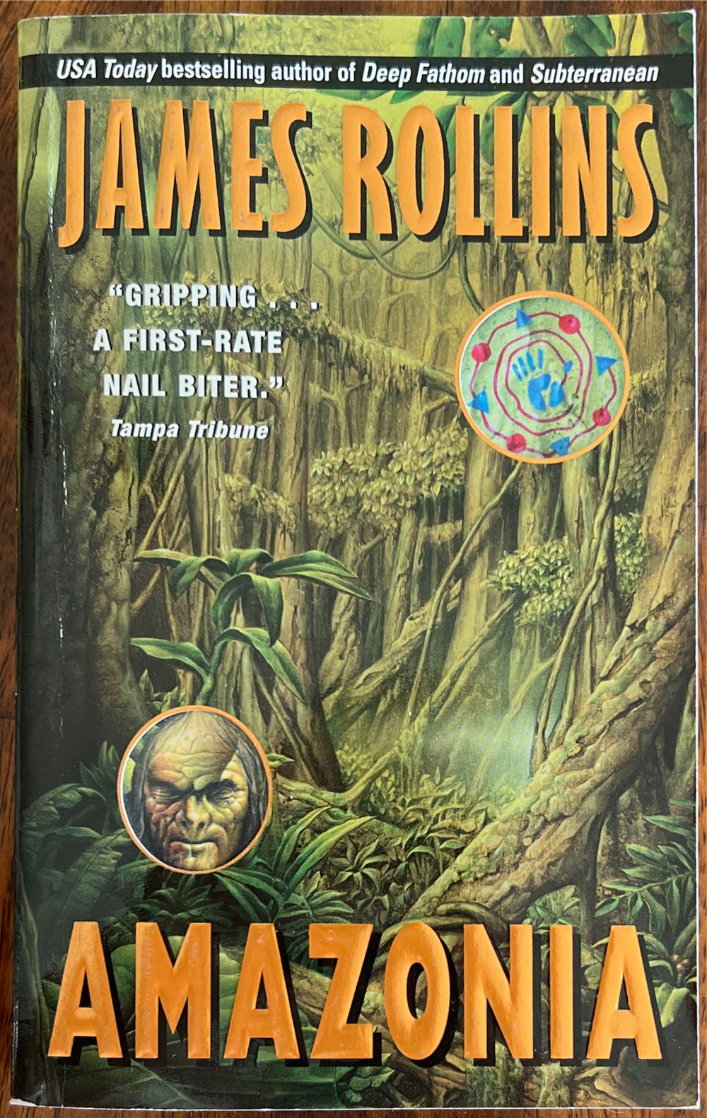 Amazonia - James Rollins (Harper - Paperback) book collectible [Barcode 9780060002497] - Main Image 3