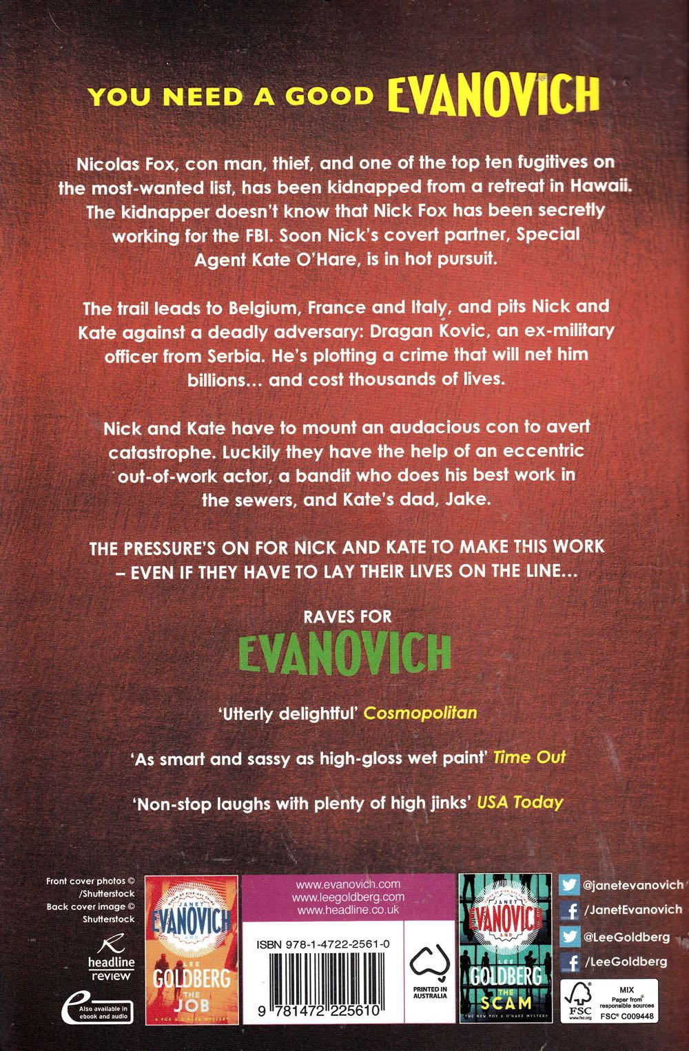 F&O5- The Pursuit : Fox & OHare - Lee Goldberg (Headline Review - Paperback) book collectible [Barcode 9781472225610] - Main Image 2