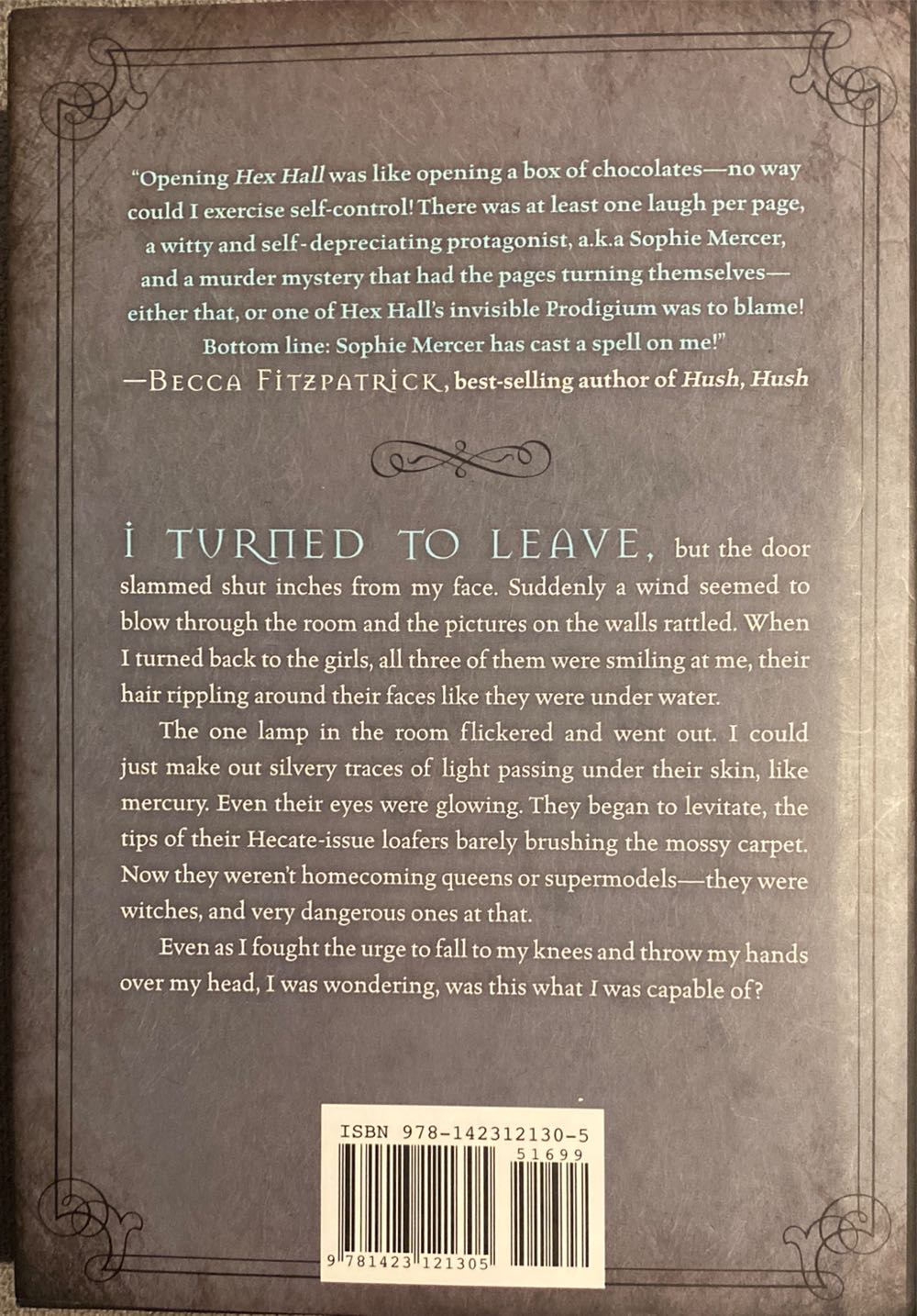 Hex Hall - Rachel Hawkins (Hyperion Books - Hardcover) book collectible [Barcode 9781423121305] - Main Image 2