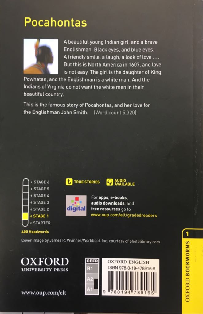 Pocahontas - Ingrid & book collectible [Barcode 9780194789165] - Main Image 2