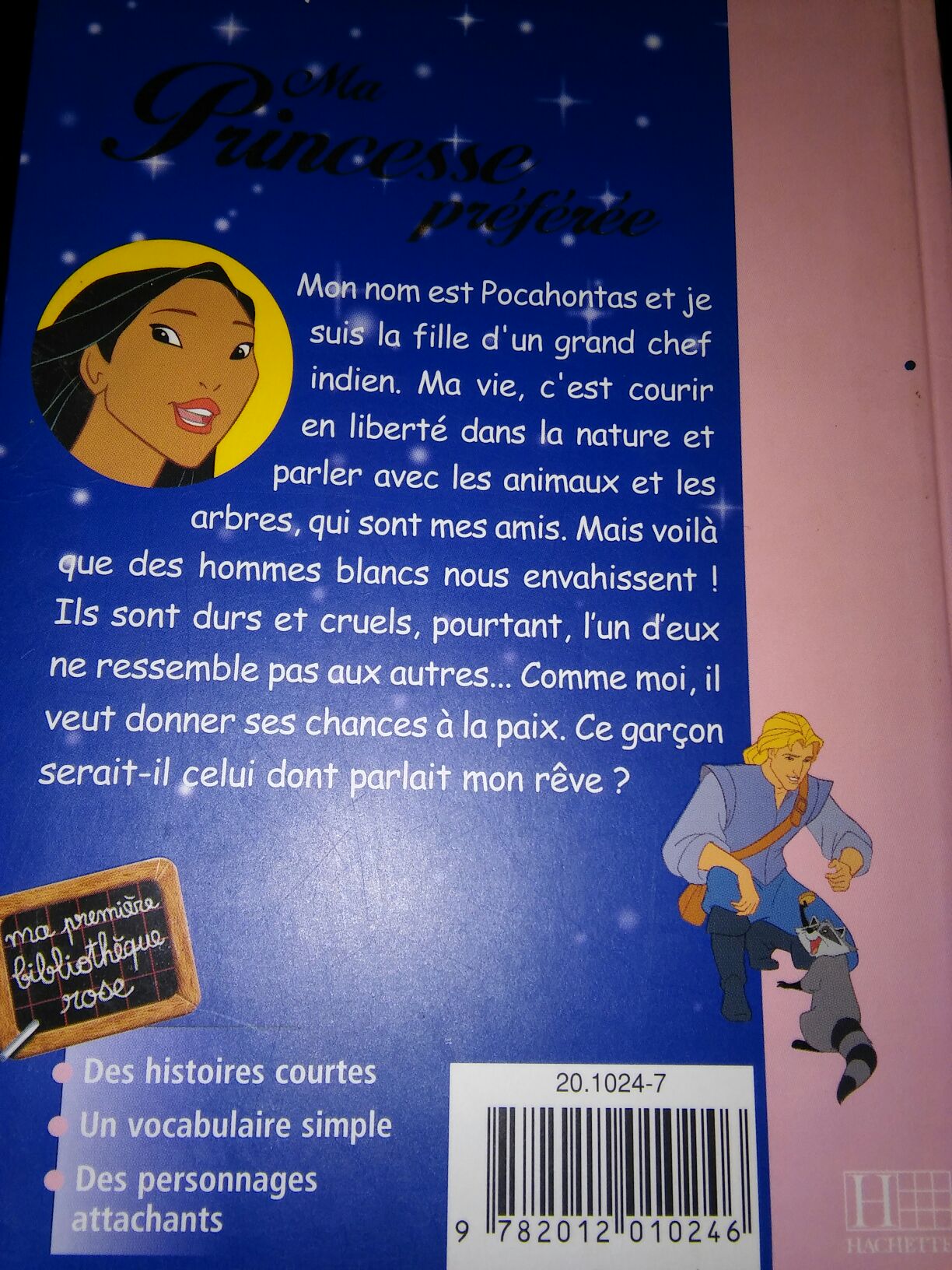 Pocahontas - Ingrid & (Hachette) book collectible [Barcode 9782012010246] - Main Image 2