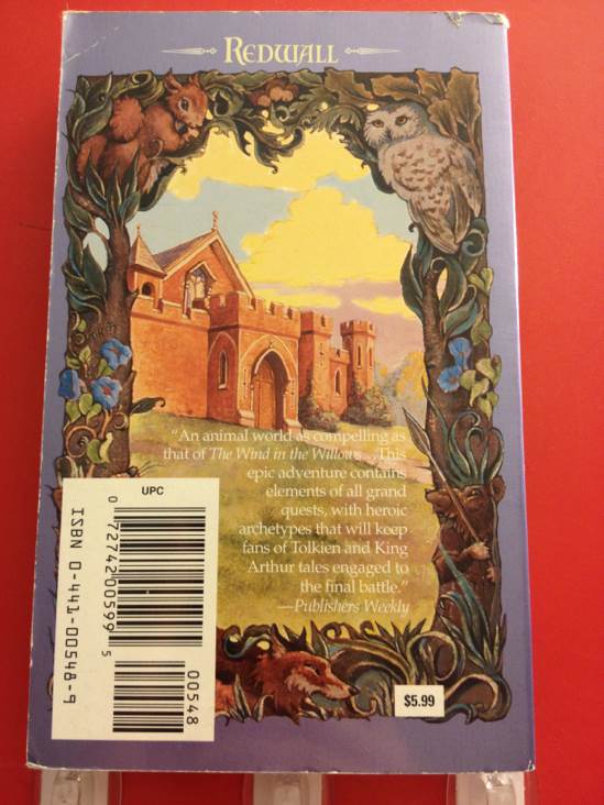 Redwall - Jacques, Brian (Ace Books - Paperback) book collectible [Barcode 9780441005482] - Main Image 2