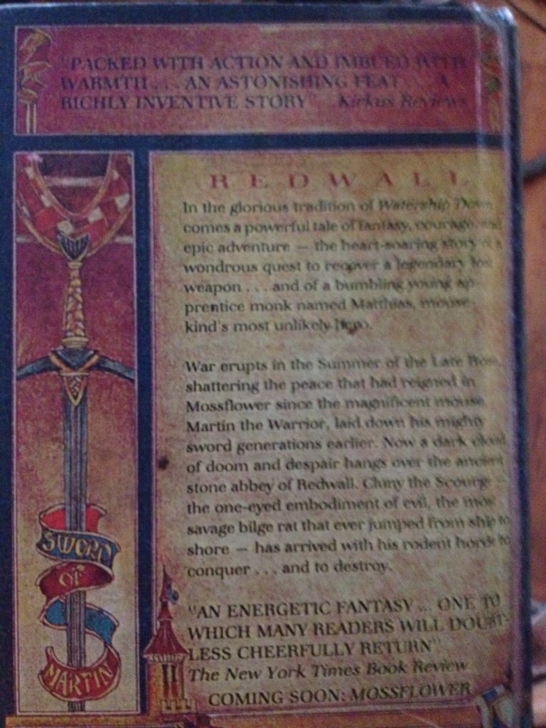 Redwall  (Hardcover) book collectible - Main Image 2