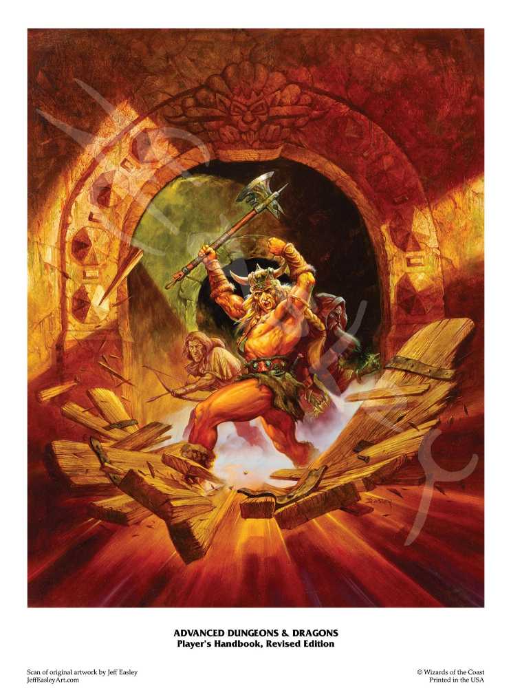 Advanced Dungeons & Dragons: Player’s Handbook, 2nd Edition - David “Zeb” Cook (TSR Inc. - Hardcover) book collectible [Barcode 9780880387163] - Main Image 4