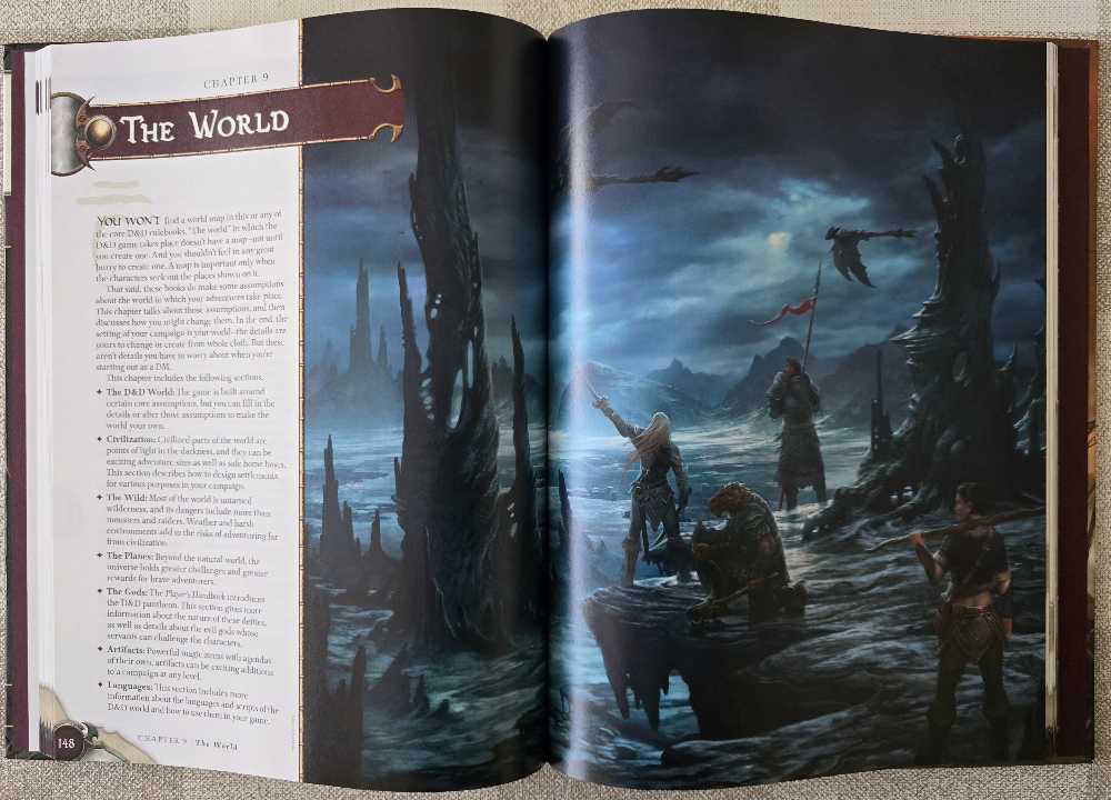 Dungeon Masters Guide - James Wyatt (Wizards of the Coast - Hardcover) book collectible [Barcode 9780786948802] - Main Image 4