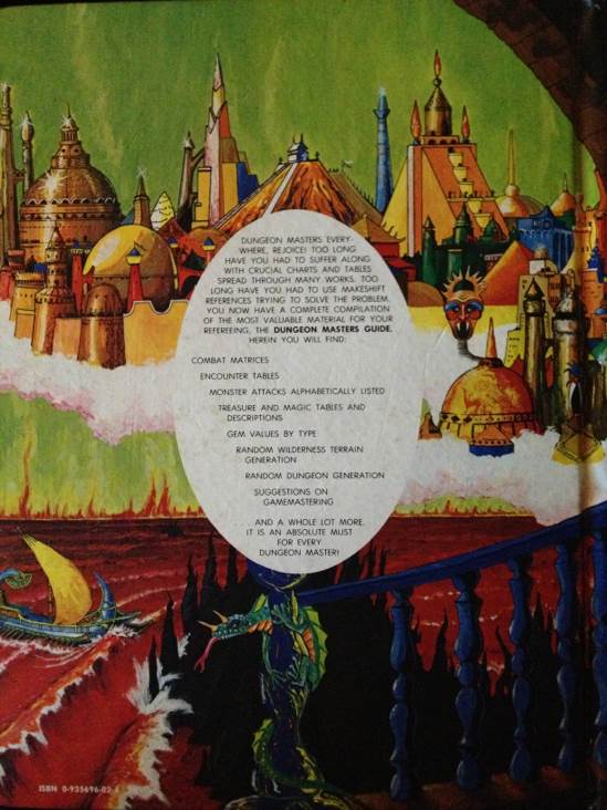 AD&D: Dungeon Masters Guide - Gary Gygax (TSR, Inc. - Hardcover) book collectible [Barcode 9780935696028] - Main Image 2