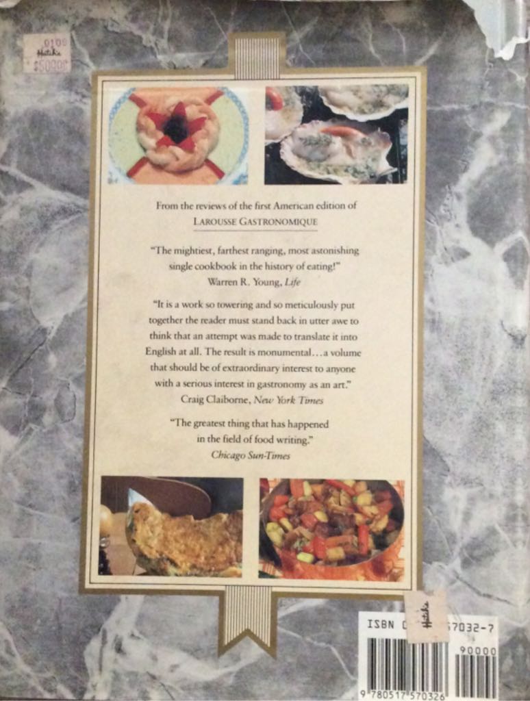 Larousse Gastronomique - Librairie Larousse (Crown Publishers) book collectible [Barcode 9780517570326] - Main Image 2