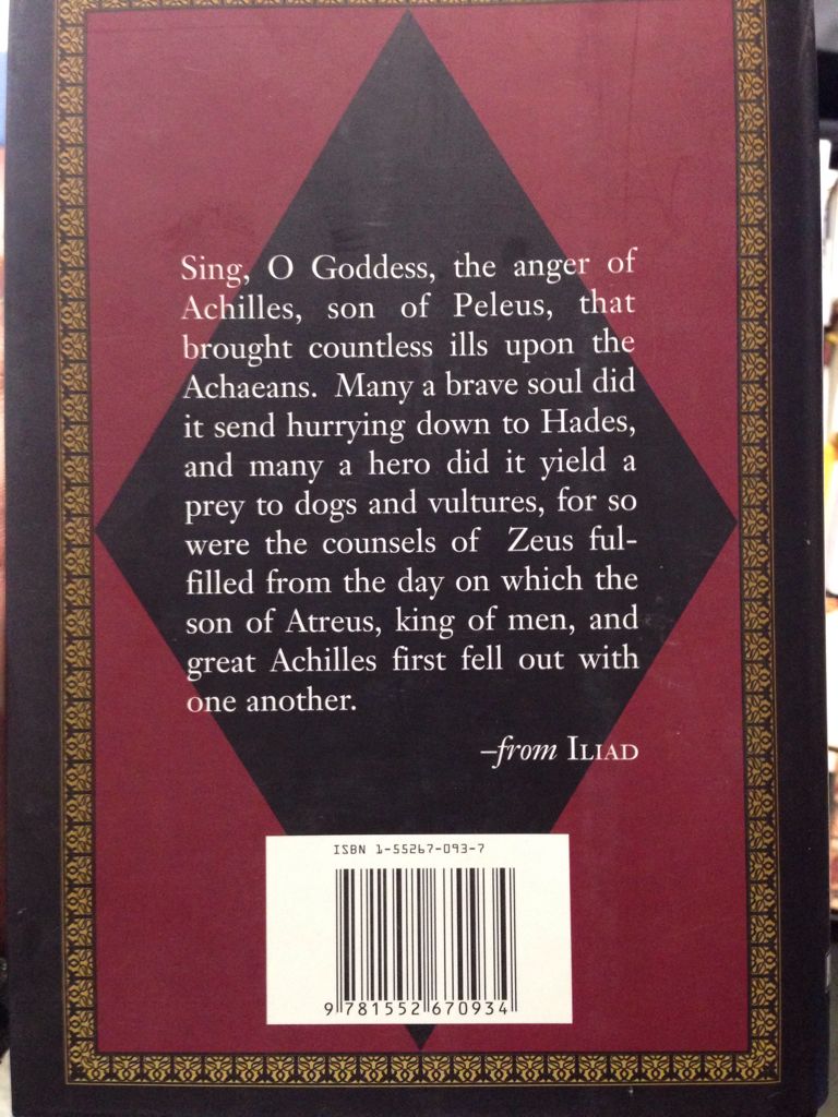 The Iliad - Homer (The Classics Club - Hardcover) book collectible [Barcode 9781552670934] - Main Image 2