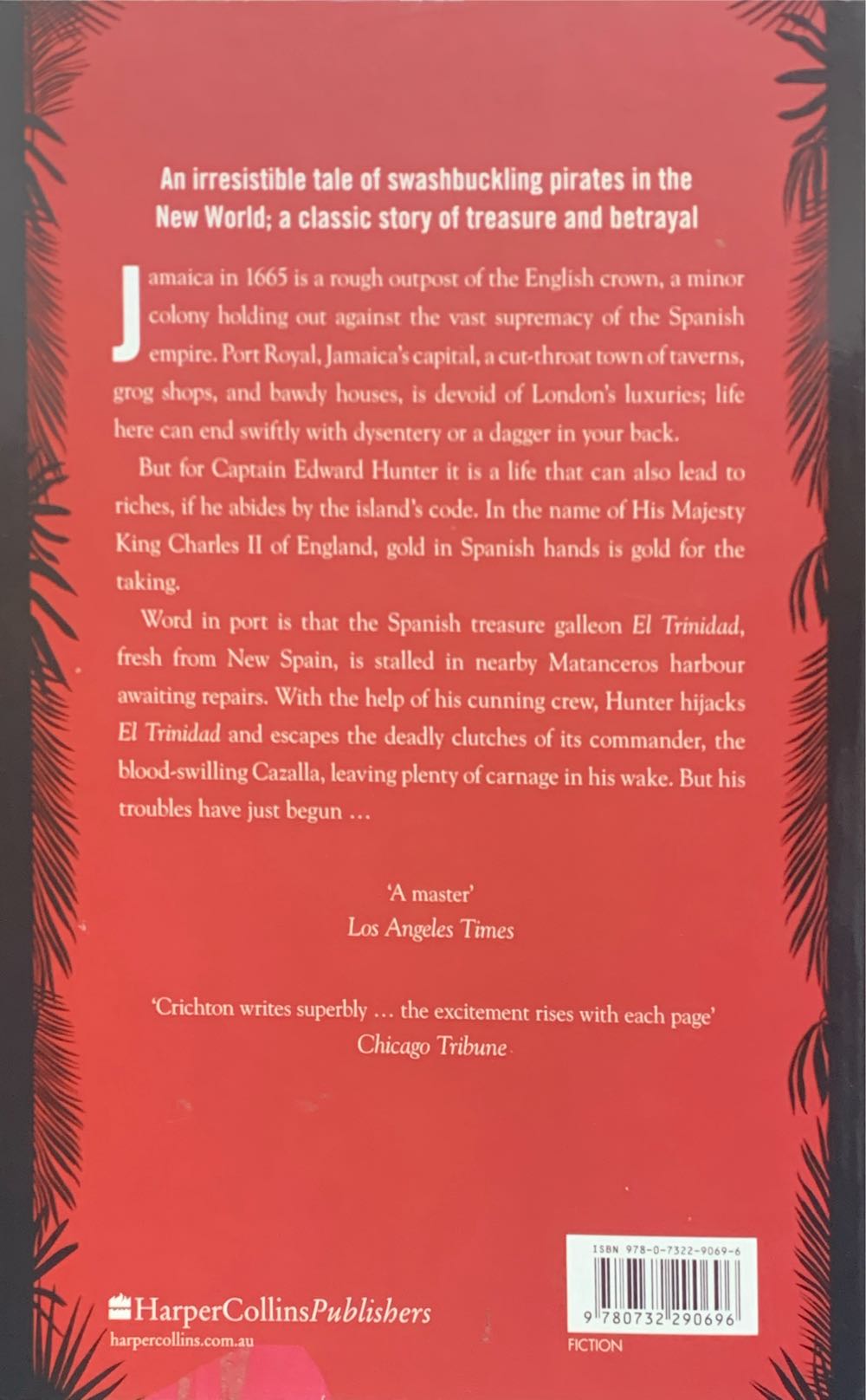Pirate Latitudes - Michael Crichton (HarperCollinsPublishers - Trade Paperback) book collectible [Barcode 9780732290696] - Main Image 2