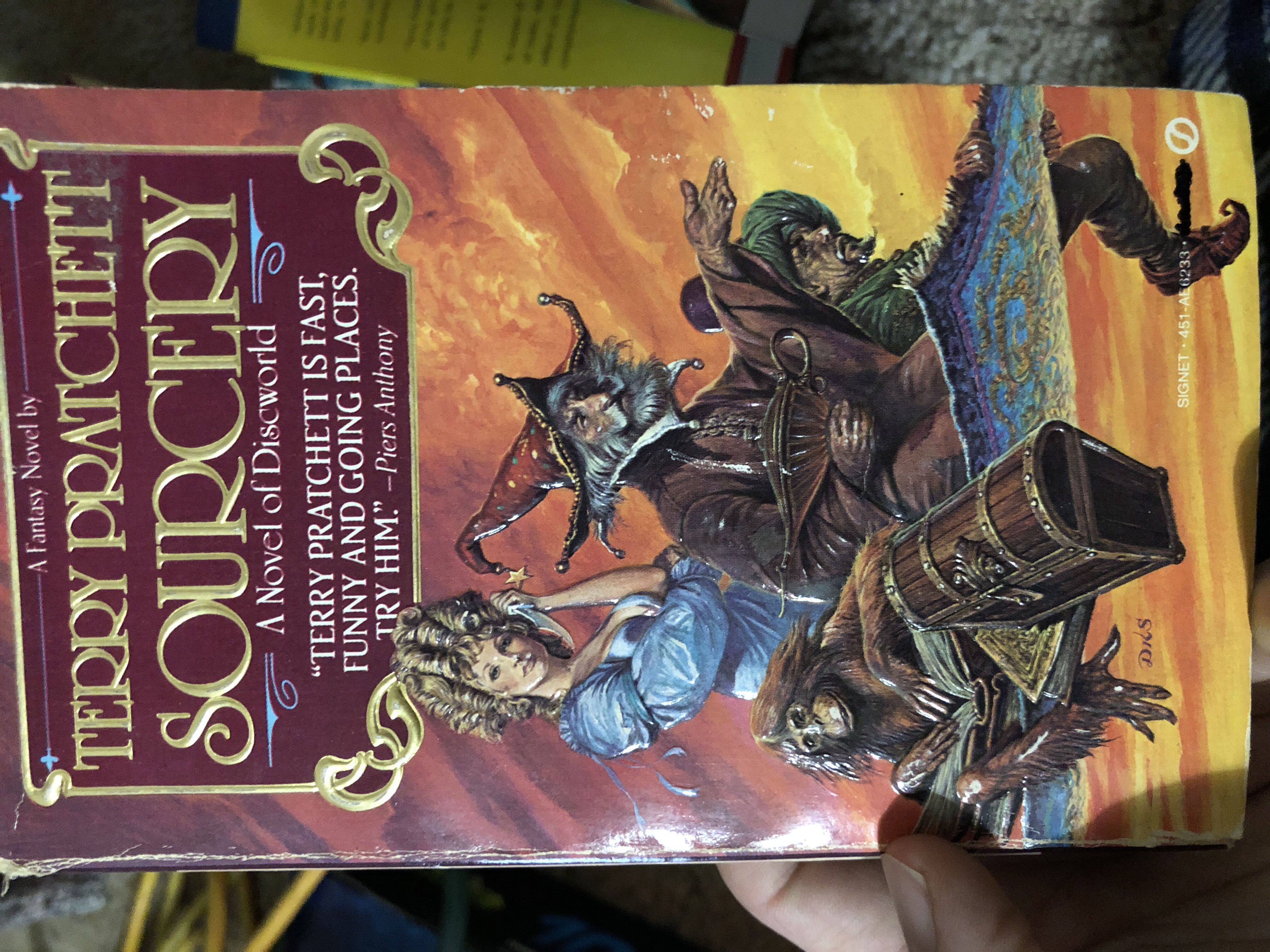 Sourcery - Terry Pratchett (Roc - Paperback) book collectible [Barcode 9780451162335] - Main Image 4