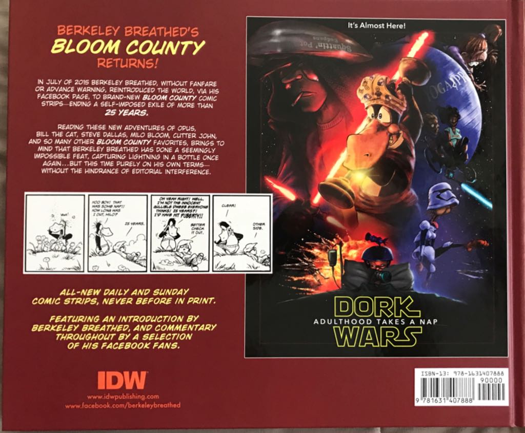 Bloom County - Berkeley Breathed (IDW - Hardcover) book collectible [Barcode 9781631407888] - Main Image 2
