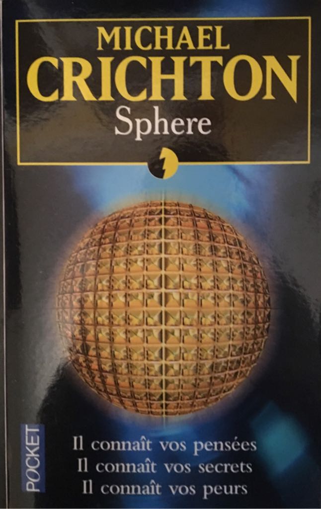 Sphere - Michael Crichton book collectible - Main Image 1